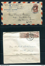 Mexico 1948/1951 2 Covers to USA 12100 - £6.22 GBP