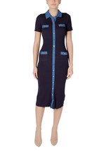 Morgan De Toi Women Dress - XS Blue Designer Fashion Elegant Dress - $2,059.02 MXN