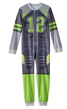 Boy&#39;s Football Costume Fleece Footless Pajama Sleeper, Size 6 - $273.28 MXN
