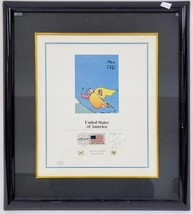  Limited Edition Peter Max Unicef Proof 195/500 Lithograph Double Signature - $965.25