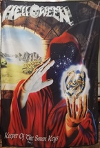 HELLOWEEN Keeper of the Seven Keys - Part I FLAG CLOTH POSTER BANNER CD - $20.00