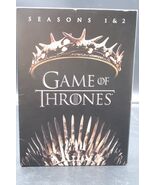 Game of Thrones Complete Seasons 1 &amp; 2 DVD Bonus Content Great Binge 20 ... - $365.45 MXN