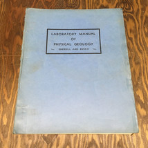 Vintage 1955 laboratory manual of physical geology University of Pittsburgh - £15.53 GBP