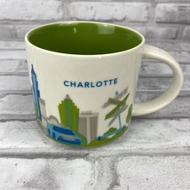 Starbucks CHARLOTTE You Are Here Coffee Mug Collection City Collector 14oz 2016 - £15.27 GBP