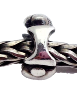 Authentic Trollbeads  Letter &quot;I&quot; Charm, Sterling Silver, 11144i, New - $21.84