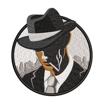 Mobster Embroidery Design, Gangster Embroidery Design, Mafia Embroidery Design - £6.31 GBP