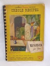 Standard&#39;s Famous Southern Creole Recipes Vintage Cookbook - £9.46 GBP
