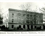 RPPC 1940s Kimballl County Court House - Kimball, Nebraska NE UNP Postca... - $10.84