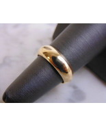 Women&#39;s Vintage Estate 14K Gold Wedding Band Ring 6.6g E1056 - £533.26 GBP