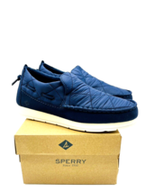 Sperry Indoor Outdoor Moc-Sider Nylon Slip-On Shoes- NAVY, US 8M / EUR 39 - £22.33 GBP