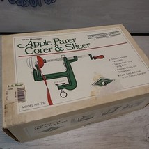 Vintage White Mountain Apple Parer Corer Slicer &amp; Peeler Original Box BR... - £19.59 GBP