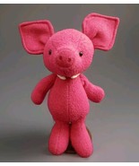 Jellycat 12&quot; Vivi Hot Pink Pig Fleece Fuchsia Stuffed Plush Toy - $54.45