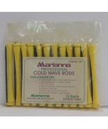(Lot of 4 Packs) MARIANNA COLD WAVE Rods ~ Long Yellow 3/16&quot; ~ 12 Per Pa... - $21.73 CAD