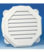 NEW CANPLAS Duraflo 626060-00 White Vinyl Octagon Gable Vent 22&quot; 6144026 - £77.21 GBP