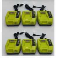 Open Box - Lot Of 6 Ryobi 40V OP408 Chargers - £86.17 GBP