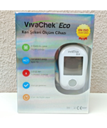 VivaChek Eco Blood Glucose Test Meter + 200 Strips Factory Sealed Exp. 1... - $73.34 CAD