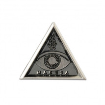 Fantastic Beasts And Where To Find Them MACUSA Wicked Eye Logo Pewter Lapel Pin - $7.84