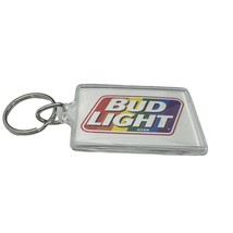 Bud Light LGBTQIA Rainbow Pride Keychain Beer Advertising 1990s Vintage New - $6.96 CAD