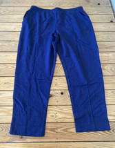 Zuda NWOT Women’s Z-knit Brushed refined Tapered Pants Size L Navy H10 - £11.55 GBP