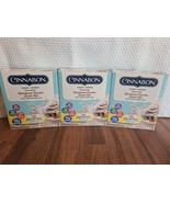 Lot of 3 Carnation Breakfast Essentials Cinnabon Nutritional Powder Drin... - $840.99 MXN