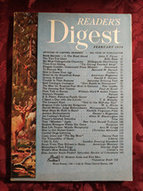 Readers Digest February 1950 Bernard Baruch John T Flynn Maryla Jonas Andre Viss - £6.35 GBP