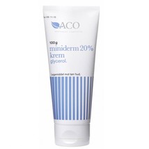 ACO Miniderm 20% Cream 100 gram Suitable for Carbamid Sensitive Swedish ... - $36.09