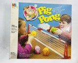 1986 PIG PONG Game Milton Bradley Looks Complete with Puff Balls - £39.95 GBP