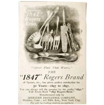 Roger Bros 1847 Berkshire Utensils 1897 Advertisement Victorian Silver ADBN1A12 - £10.28 GBP