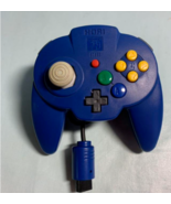 Pre-onwed Nintendo Hori Pad Mini Manette Bleu Couleur N64 Japon Testé Actif - £60.19 GBP