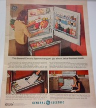 General Electric Spacemaker Magazine Print Ad 1959 - £5.48 GBP