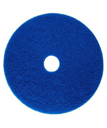 Blue Scrubbing Floor Pad - Case of 5 - 11&quot; with 3 1/4&quot; opening NIB - $24.99