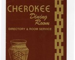 Cherokee Dining Room Holiday Inn Directory Room Service Cherokee North C... - $17.82