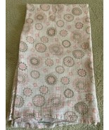 SwaddleMe Girls White Brown Pink Geometric Circles Swaddle Baby Blanket - $15.34 CAD