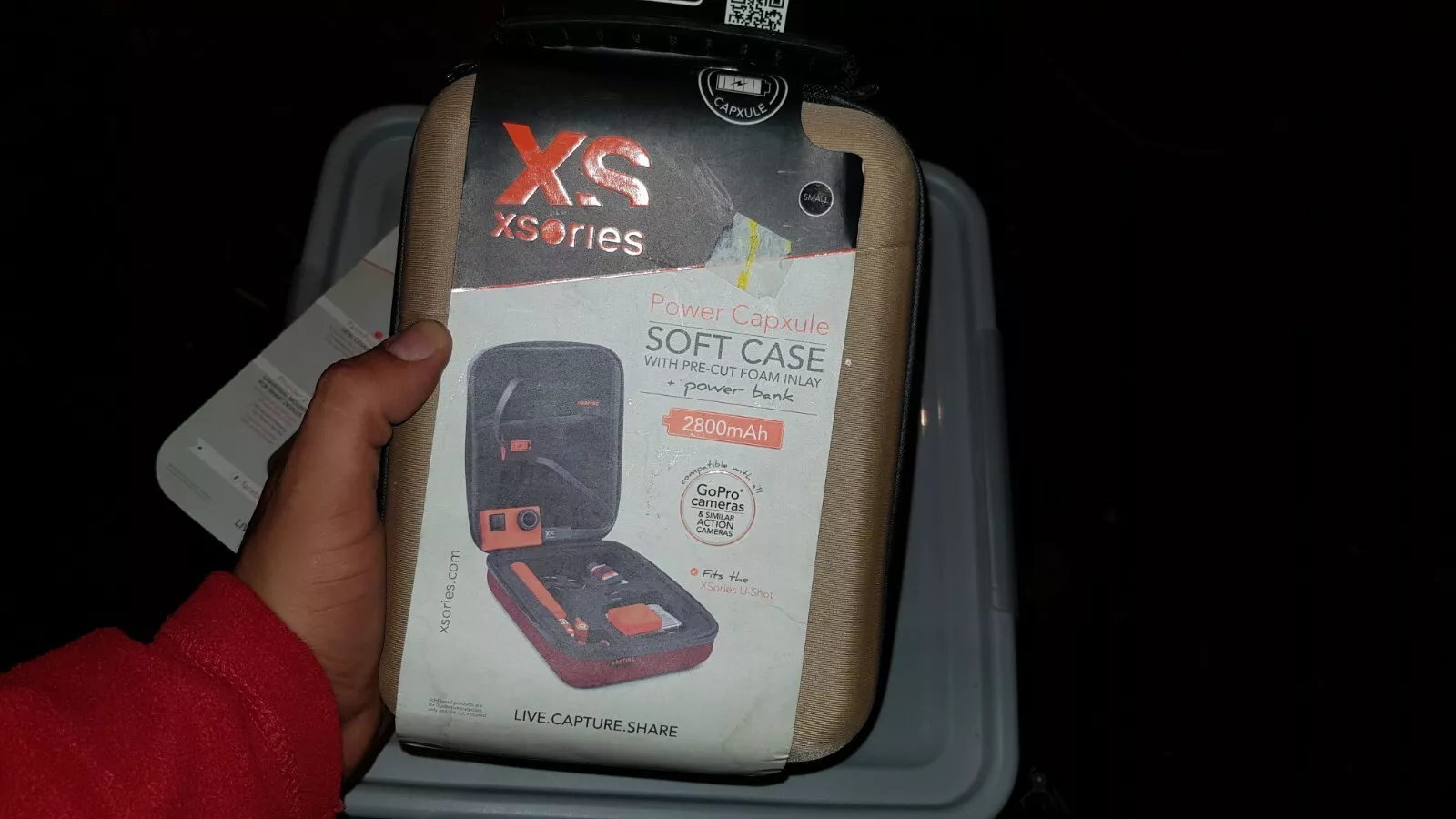 XSories Power Capsule Soft Case with Pre-Cut Foam Inlay for GoPro Camera... - $37.05 CAD