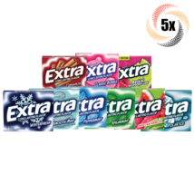 5x Packs Wrigley's Extra Variety Gum | 15 Sticks Per Pack | Mix & Match Flavors! - $14.84