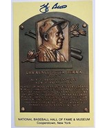 Yogi Berra (d. 2015) Signed Autographed Hall of Fame HOF Plaque Postcard... - £77.67 GBP