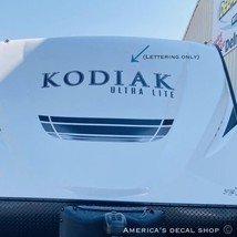 Kodiak Ultra lite By Dutchmen Camper RV Trailer Decals 1PC OEM New Oracl... - £97.62 GBP