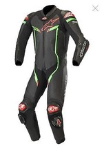 MOTOGP ALPINESTAR CUSTMZED MOTORBIKE SUIT MOTORBIKE RACEING COWHIDE LEAT... - £208.11 GBP