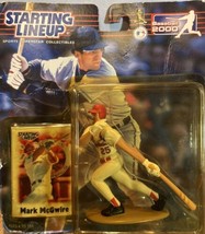 2000 Starting Lineup MLB Mark McGwire Cardinals (w/o Shin Guard) - £7.82 GBP