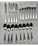 Oneida Joanne Stainless Steel Flatware Set 20 Pc - $898.16 MXN