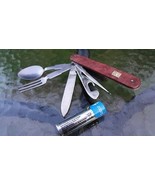 Vintage Soviet USSR Russsian Rare  Multi Purpose Pocket Folding Knife - €17,81 EUR