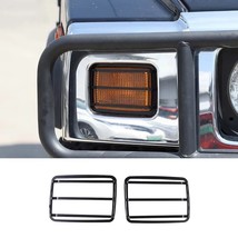 Front bumper turn signal trim/signal turn signal protection   steel car styling  - £161.33 GBP