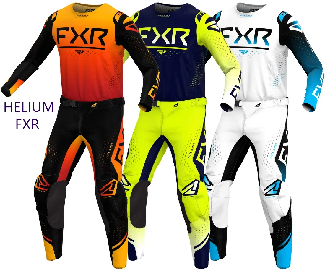 2023.06 Helium FXR Gear Set Motocross Clothing Off Road Moto Jersey Set Mx - £74.32 GBP+