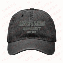 5 HARVARD UNIVERSITY EST 1636 Denim Hat Caps - $30.00