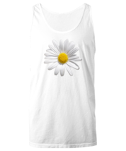 Flower TankTop Daisy Print, Wildflower White-U-TT  - £15.68 GBP