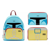 Loungefly Star Wars Droids Boba Fett Mini Backpack + Wallet - £95.57 GBP