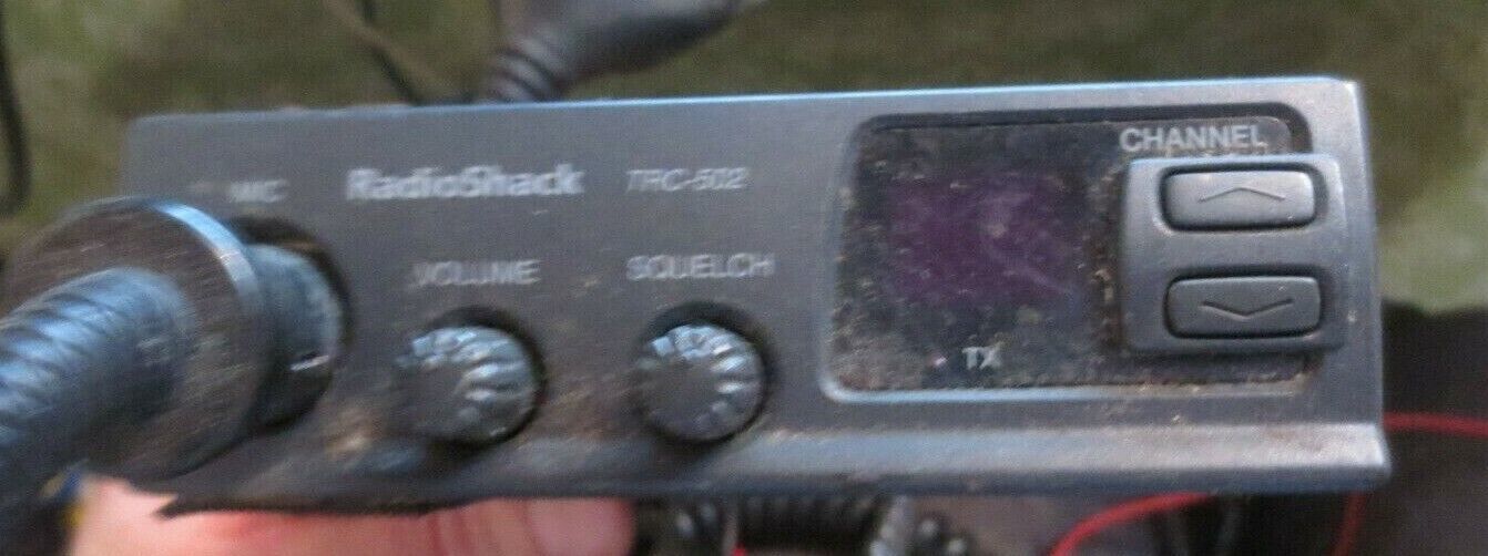 Radio Shack TRC-502 Mini-Mobile 40 Channel CB Radio Vintage Car CB - $18.49