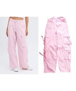 ZARA SS25 LIGHT PINK CARGO FULL LENGTH PANTS EU 34~ 2 - $1,288.05 MXN