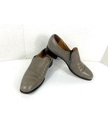 Johnston &amp; Murphy Loafers Men 8.5B Aristocrat Shoes Gray Patent Leather ... - $457.08 MXN