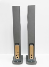 KEF LS60 Wireless Tower Speakers - Gray (Pair) image 9